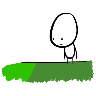 Alien is jealous of the other plot of ground.