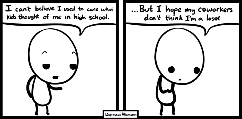 Same shit, different social group.