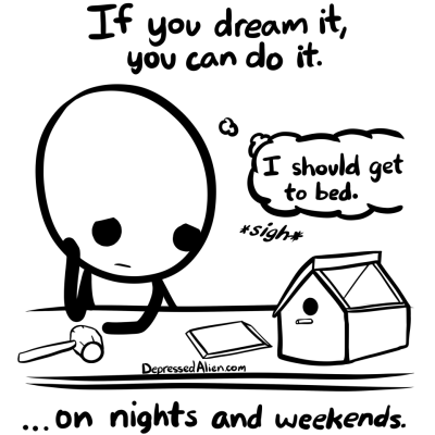 You'll definitely finish it. At some point. Right?