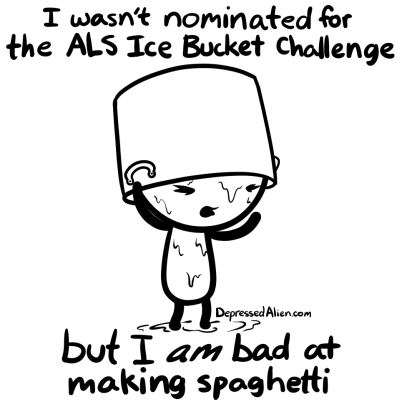 At least it wasn't boiling yet.