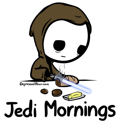 You don't always need it to deflect blaster shots and slice droids...