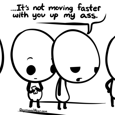 My personal space bubble has officially been burst.