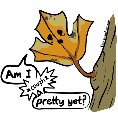 The unattainable beauty standards of Fall.