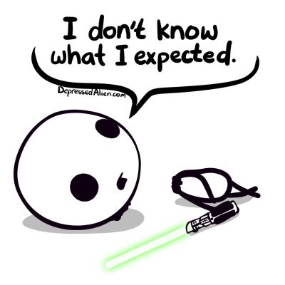 Just about anyone given a few seconds with a lightsaber...