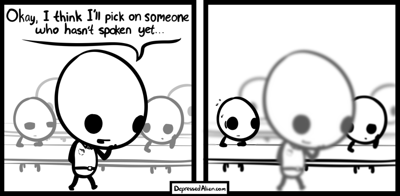 Nothing like a dose of adrenaline to keep you awake in class.