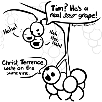 Heard it through the grapevine.