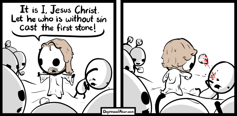 And He sayeth unto the crowd, 'dibs.'