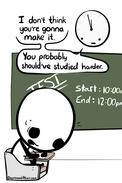 It's weird how almost every topic in education is graded by time trial.