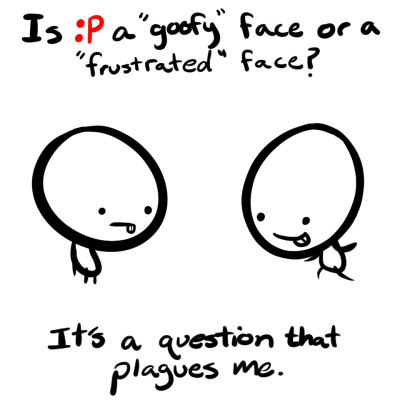 Alien doesn't think :P looks goofy.