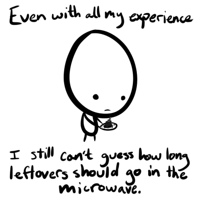 Alien isn't good with microwaves.