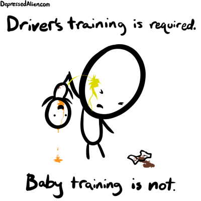 Alien needs to learn how to parent.