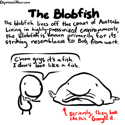 Alien works with Bob.